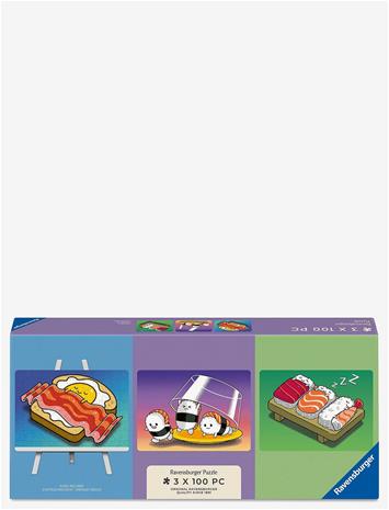 RAVENSBURGER Kawaii Breakfast, Lunch & Dinner 3X100P - MULTI COLOURED - One Size