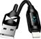 Wozinsky USB-A Cable - Lightning WUALC2 with LED Display 2.4A 2m - Black – kuva 4