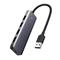 USB-hubi 4x USB 3.2 ja micro USB virtaliitännällä, harmaa – kuva 2
