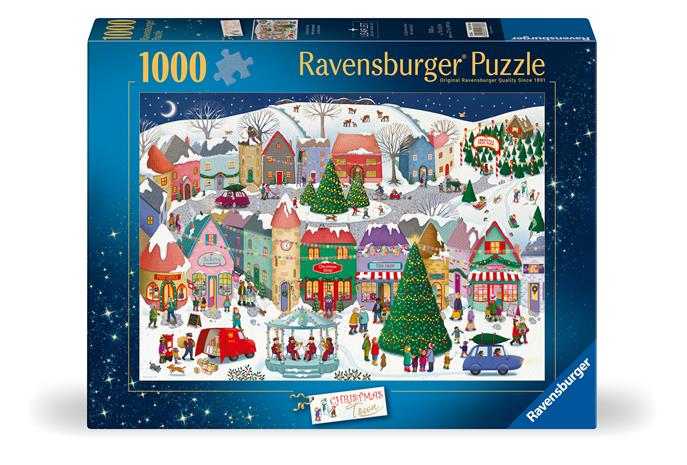 Ravensburger Christmas Town 1000p palapeli