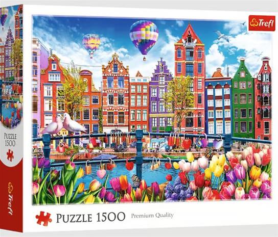 Amsterdam Palapeli 1500 palaa Trefl – kuva 3/5