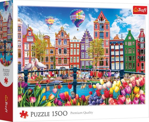 Amsterdam Palapeli 1500 palaa Trefl – kuva 5/5