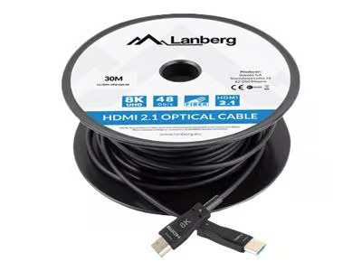 Lanberg HDMI cable with Ethernet - 30 m