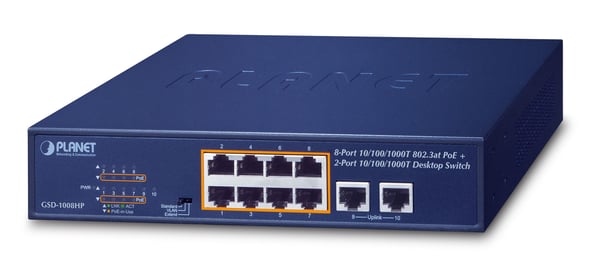 PLANET GSD-1008HP