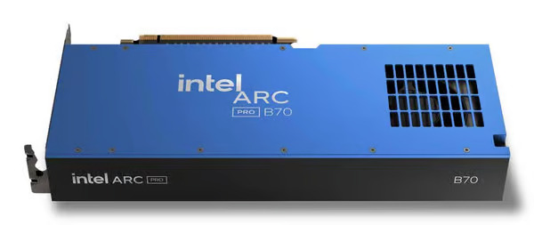 Intel Arc Pro B70 Reference Design - 32GB GDDR6 RAM - Näytönohjaimet
