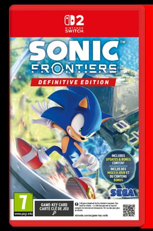 Sonic Frontiers - Definitive Edition, Nintendo Switch 2 -peli