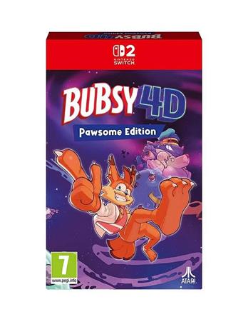Bubsy 4D - Pawsome Edition, Nintendo Switch 2 -peli