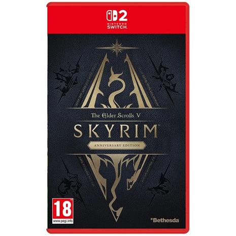 The Elder Scrolls V (5): Skyrim Anniversary Edition, Nintendo Switch 2 -peli