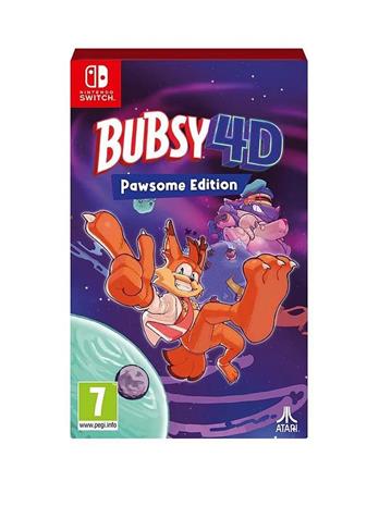 Bubsy 4D - Pawsome Edition, Nintendo Switch -peli