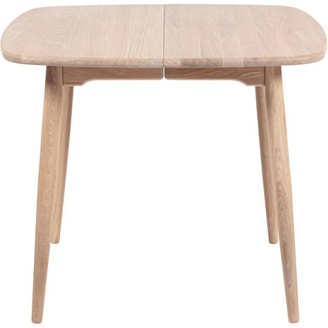 Haslev Symphony 86 Dining Table, 90x90 White oiled oak