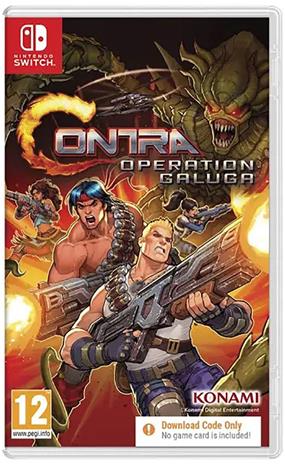 Contra: Operation Galuga, Nintendo Switch -peli
