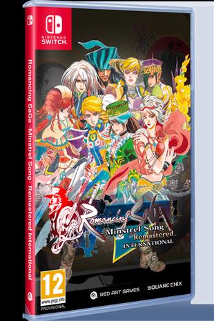 Romancing SaGa: Minstrel Song - Remastered International, Nintendo Switch -peli