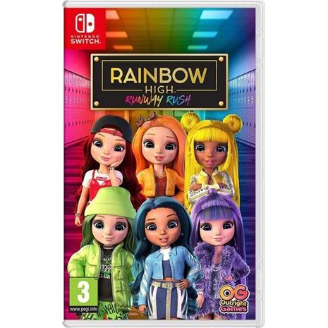 Rainbow High: Runway Rush, Nintendo Switch -peli