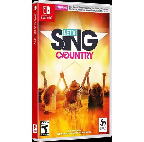 Let's Sing: Country, Nintendo Switch -peli