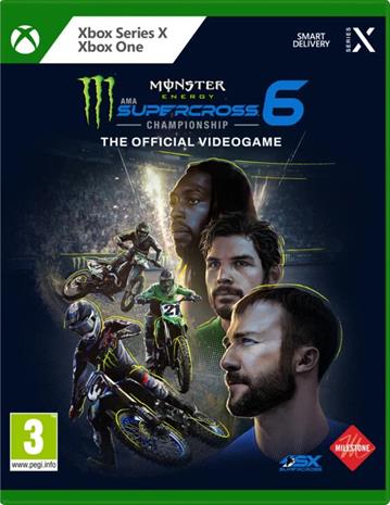 Monster Energy Supercross 6, Xbox One/Series X -peli