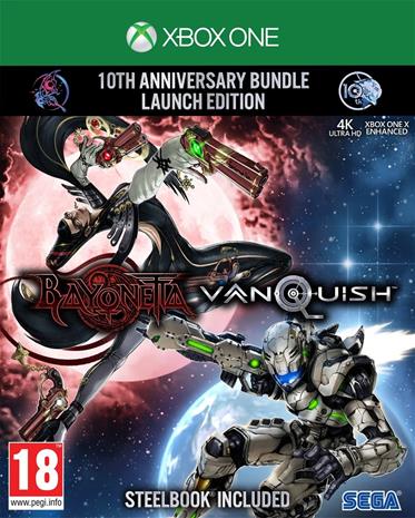 Bayonetta & Vanquish 10th Anniversary Bundle, Xbox One -peli