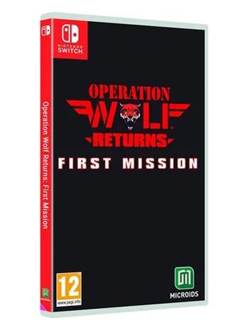 Operation Wolf Returns: First Mission, Nintendo Switch -peli