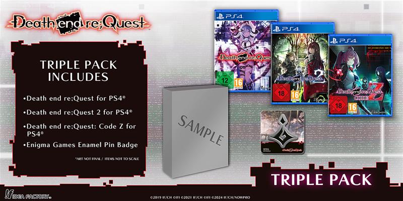 Death End Request: Triple Pack, PS4 -peli