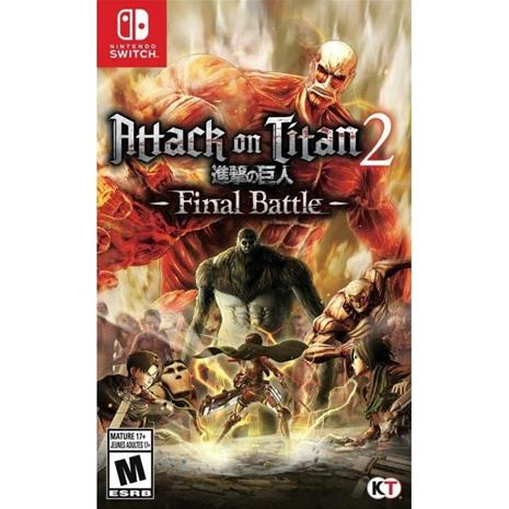 Attack On Titan 2: Final Battle, Nintendo Switch -peli