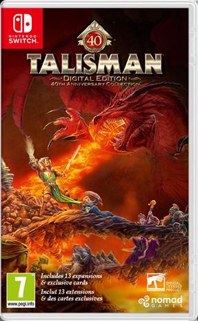 Talisman (40th Anniversary Edition Collection), Nintendo Switch -peli