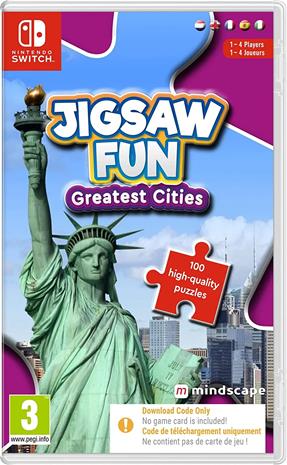 Jigsaw Fun: Greatest Cities, Nintendo Switch -peli