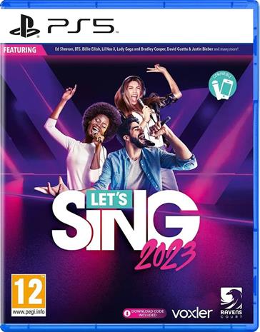 Let's Sing 2023, PS5 -peli