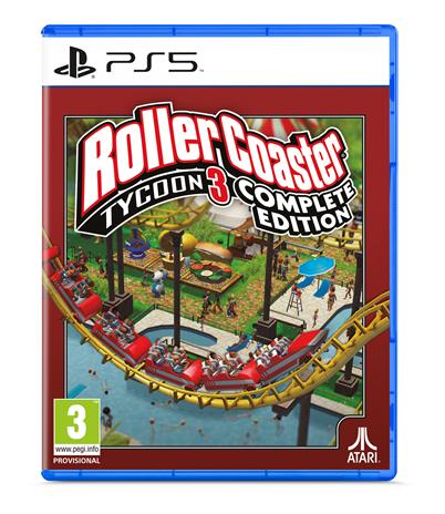 RollerCoaster Tycoon 3: Complete Edition, PS5 -peli