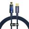 Baseus CATS000003 Lightning - USB-C cable 20W 480Mb/s 1m - blue – kuva 3