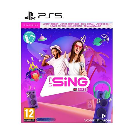 Let's Sing 2025, PS5 -peli