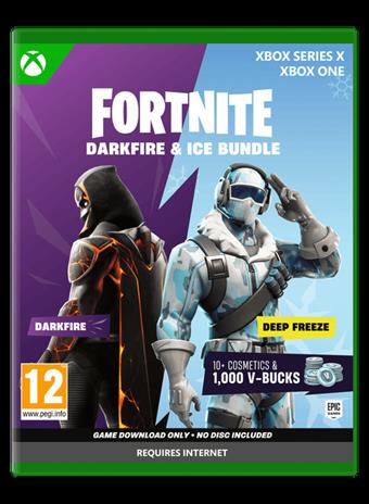 Fortnite Darkfire & Ice Bundle, Xbox One/Series X -peli