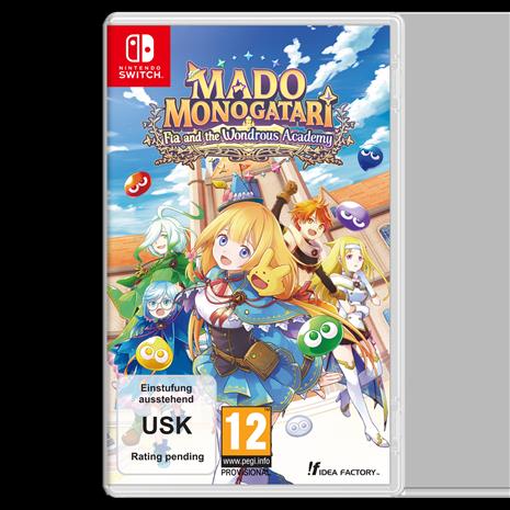 Mado Monogatari: Fia and the Wondrous Academy, Nintendo Switch -peli