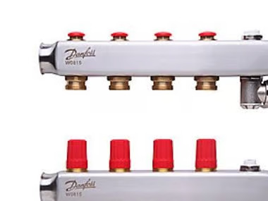 Danfoss floor heating manifold 4+4 SSM
