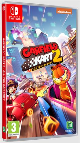 Garfield Kart 2:- All You Can Drift, Nintendo Switch -peli