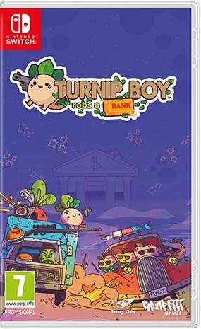Turnip Boy Robs a Bank, Nintendo Switch -peli