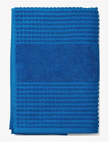 JUNA Check Towel - BLUE - 70X140 cm
