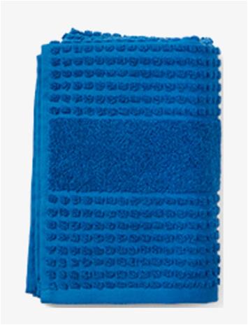 JUNA Check Towel - BLUE - 50X100 cm