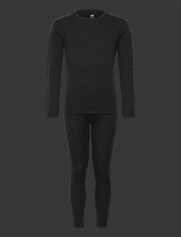 Helly Hansen Lifa Merino Midweight, setti, junior, musta
