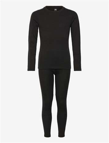 Helly Hansen Lifa Merino Midweight, setti, junior, musta