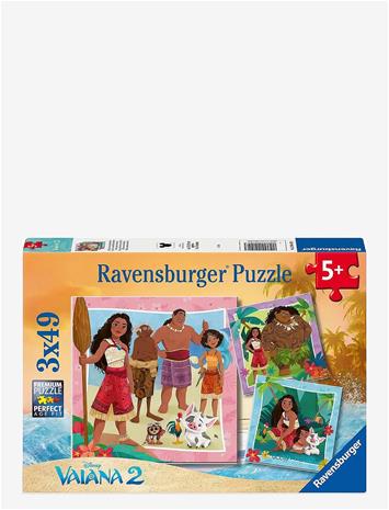 RAVENSBURGER Disney Vaiana 2 3X49P - MULTI COLOURED - One Size
