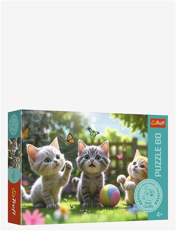 Three Kittens Lastenpalapeli 60 palaa Trefl