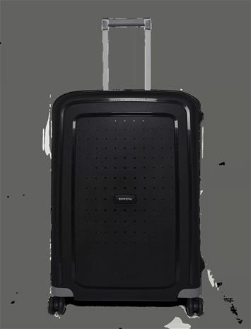 Samsonite S'Cure Pyörivä musta 79 L Polypropeeni (PP)