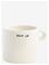 ANNA + NINA Mug Shut Up - WHITE - 50 CL – kuva 2