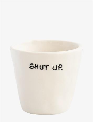 ANNA + NINA Espresso Cup Shut Up - BLUE - 8 CL – kuva 2/2