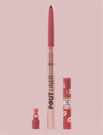 Makeup Revolution Pout Liner Plumping Lip Liner Burnt Cherry Red