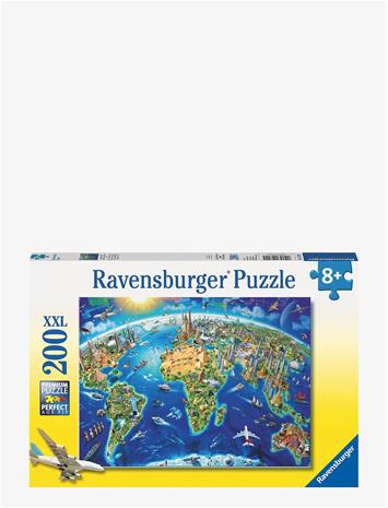 RAVENSBURGER World Landmarks Map 200P - MULTI COLOURED - One Size