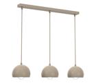 Riippuvalaisin kaapelilla SOOL 3xE27/15W/230V beige