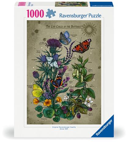 Ravensburger - Lifecircle Butterfly - 1000p (12001435) – kuva 8/8