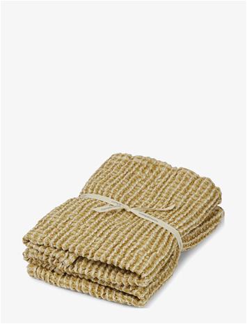 COMPLIMENTS Como Towel 40X60 Cm - 2 Pack - MUSTARD - 40X60 cm
