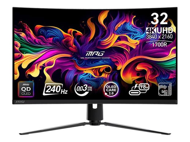 MSI MPG 321CURXDE (32"), näyttö
