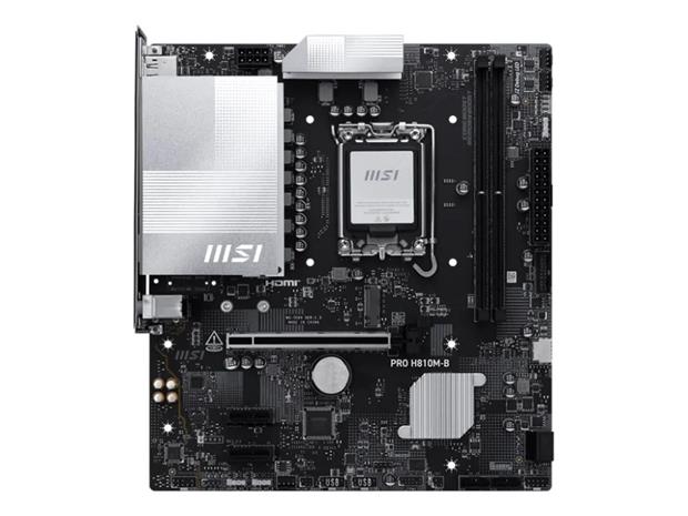 MSI PRO H810M-B mATX-emolevy